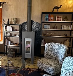 Salon cheminée