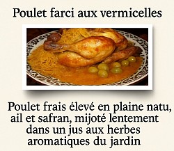 Poulet aux vermicelles