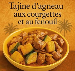 Tagine d’agneau aux courgettes et fenouil