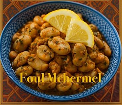 Foul mchermel ( fèves)