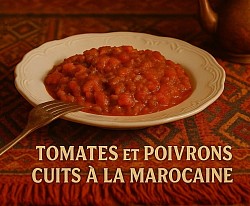 Tomates et poivrons a la Marocaine
