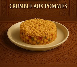 Crumble aux pommes