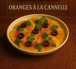 Oranges a la cannelle