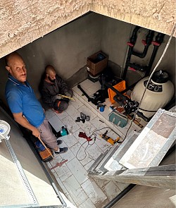 L’équipe de Electrodraa à fait l’installation avec grand professionnalisme du local technique de la piscine