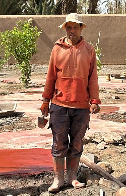 Ardouan le maçon toujours disponible et consciencieux