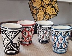Gobelets de safi CHF 7.00 pce