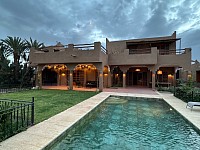 Villa et piscine