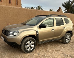 Location de Dacia Duster pour visiter les villages aux alentours de Skoura CHF 86.- jour