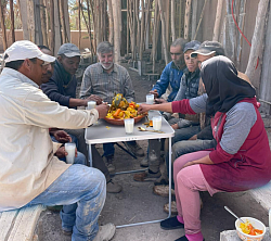 La première équipe, à l’origine de ce beau projet