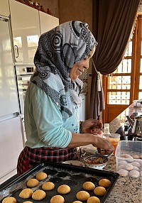 Notre cuisinière Touria