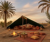 Torée à la Palmeraie au bord de l’oued