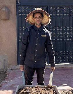 Ralid notre discret et attentionné jardinier