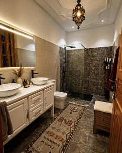 Salle d’eau, suite Royale panorama